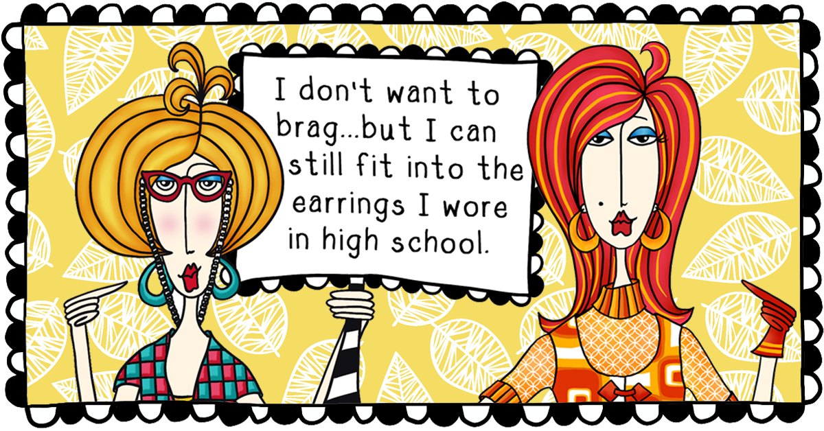 I've drawn Dolly Mamas for 25+ years-Then I became them all.