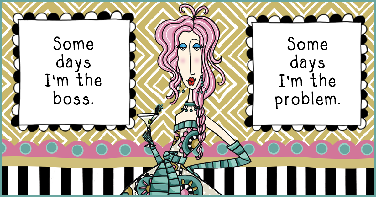 Funny Dolly Mama blog post – I'm Not Talking to Myself, I'm in a Meeting