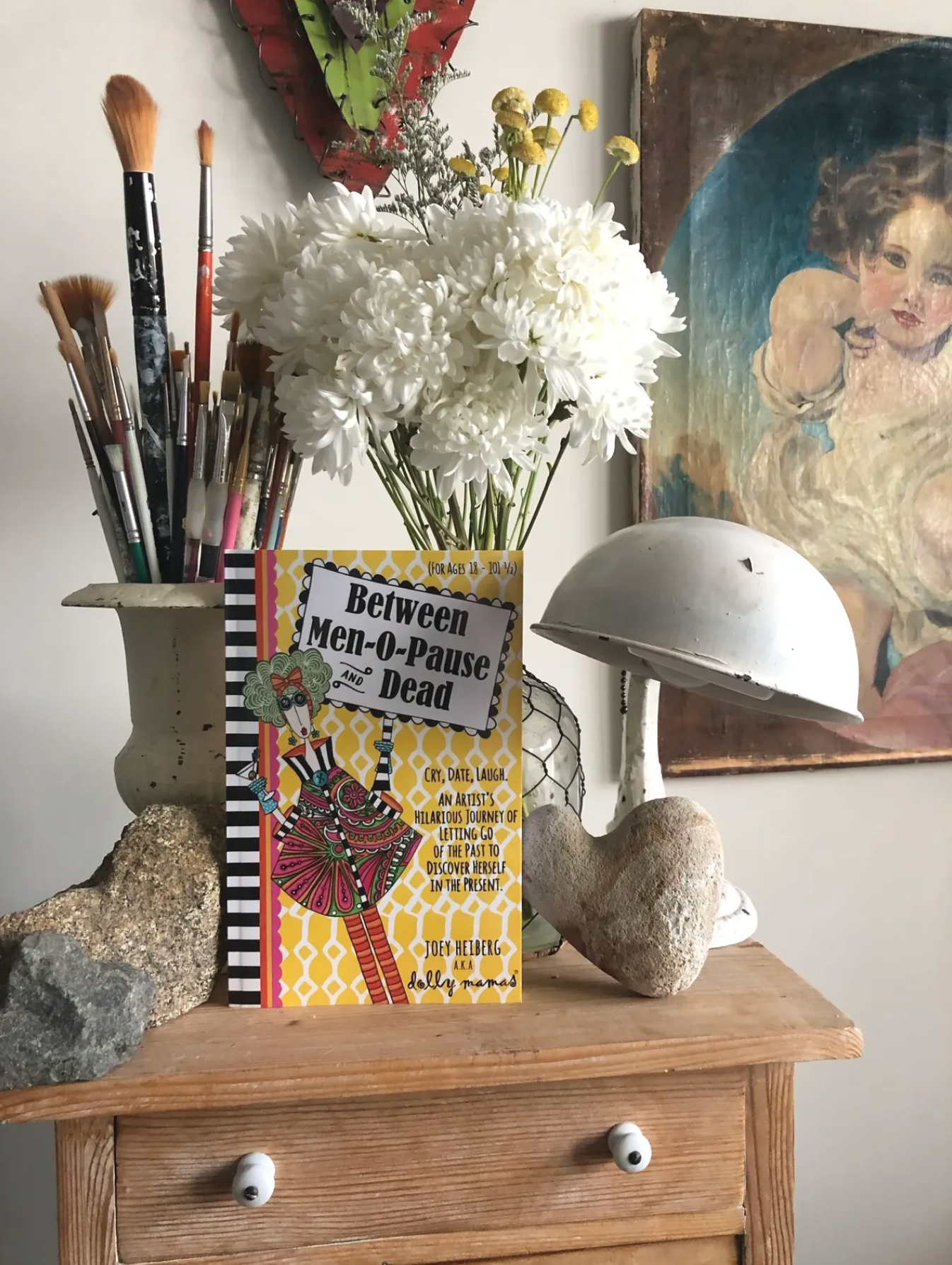 Funny women's illustration – reinventing yourself as an artist between midlife and what's next – Dolly Mama