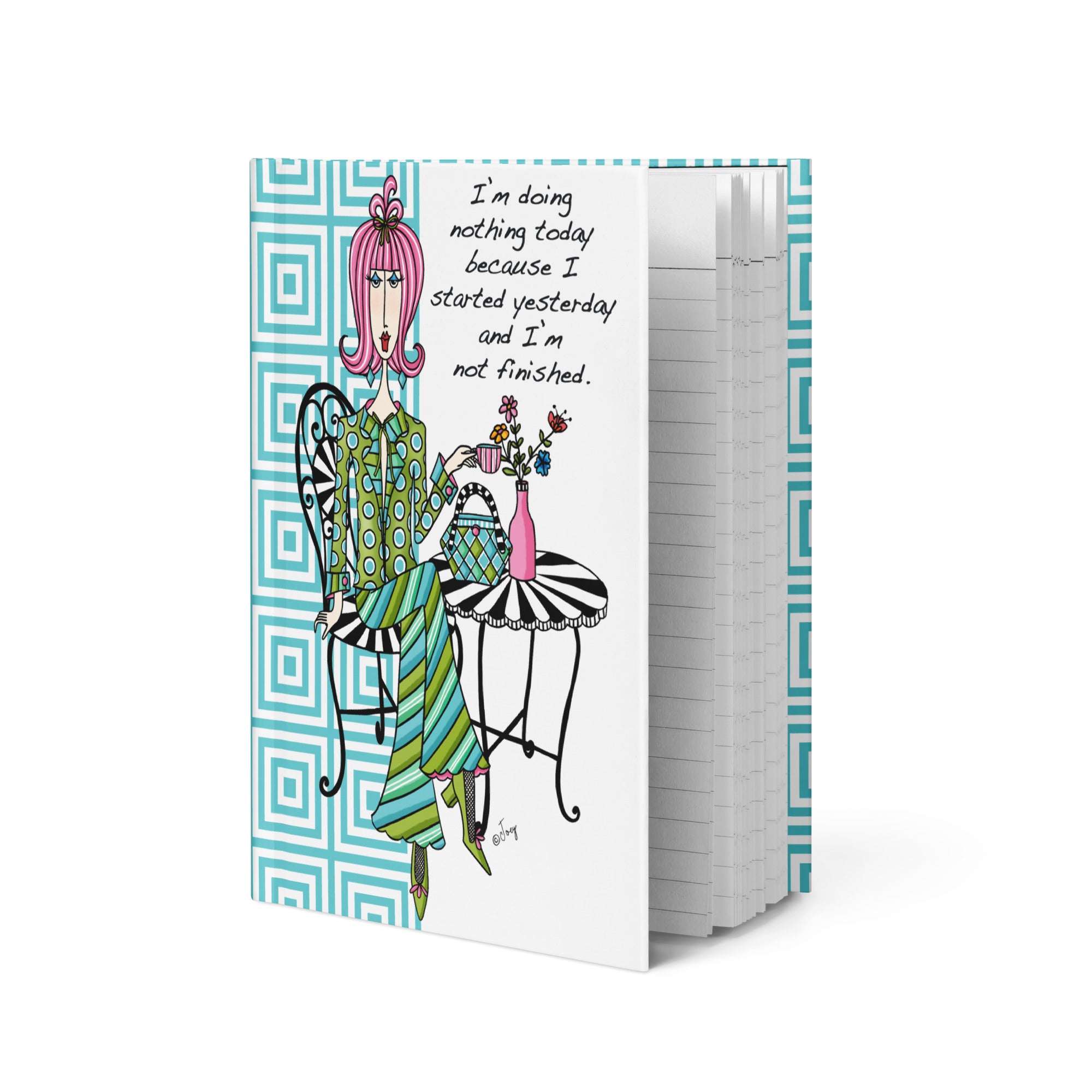 Dolly Mama Journal – I'm doing nothing today because I started yesterday and I’m not finished.