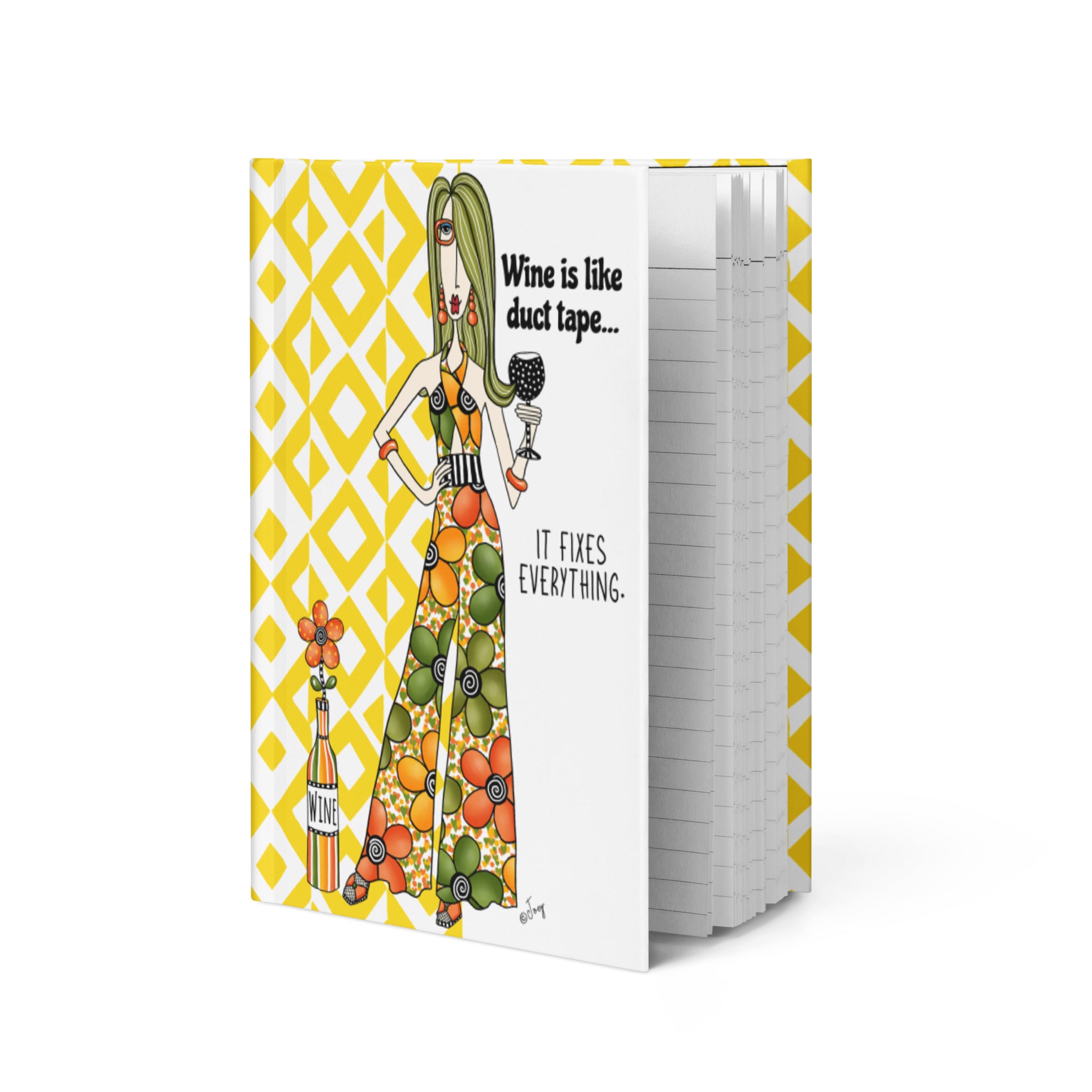 Dolly Mama Journal – Wine is like duct tape. It fixes everything.