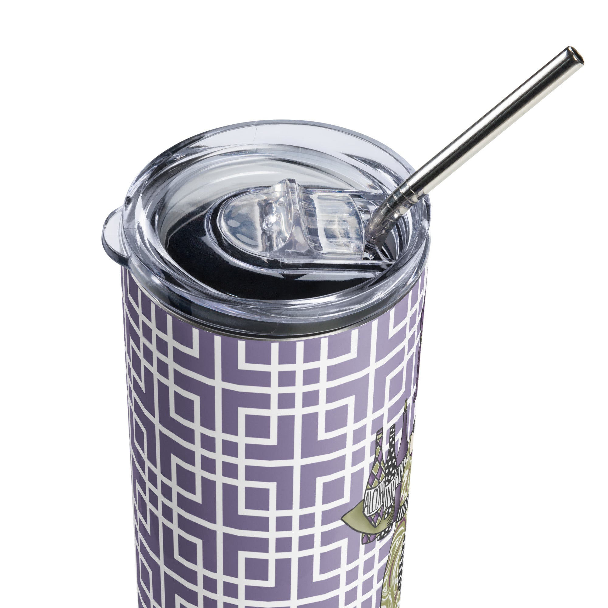 Dolly Mama stainless steel tumbler–It’s not alcohol. It’s my emotional support beverage.