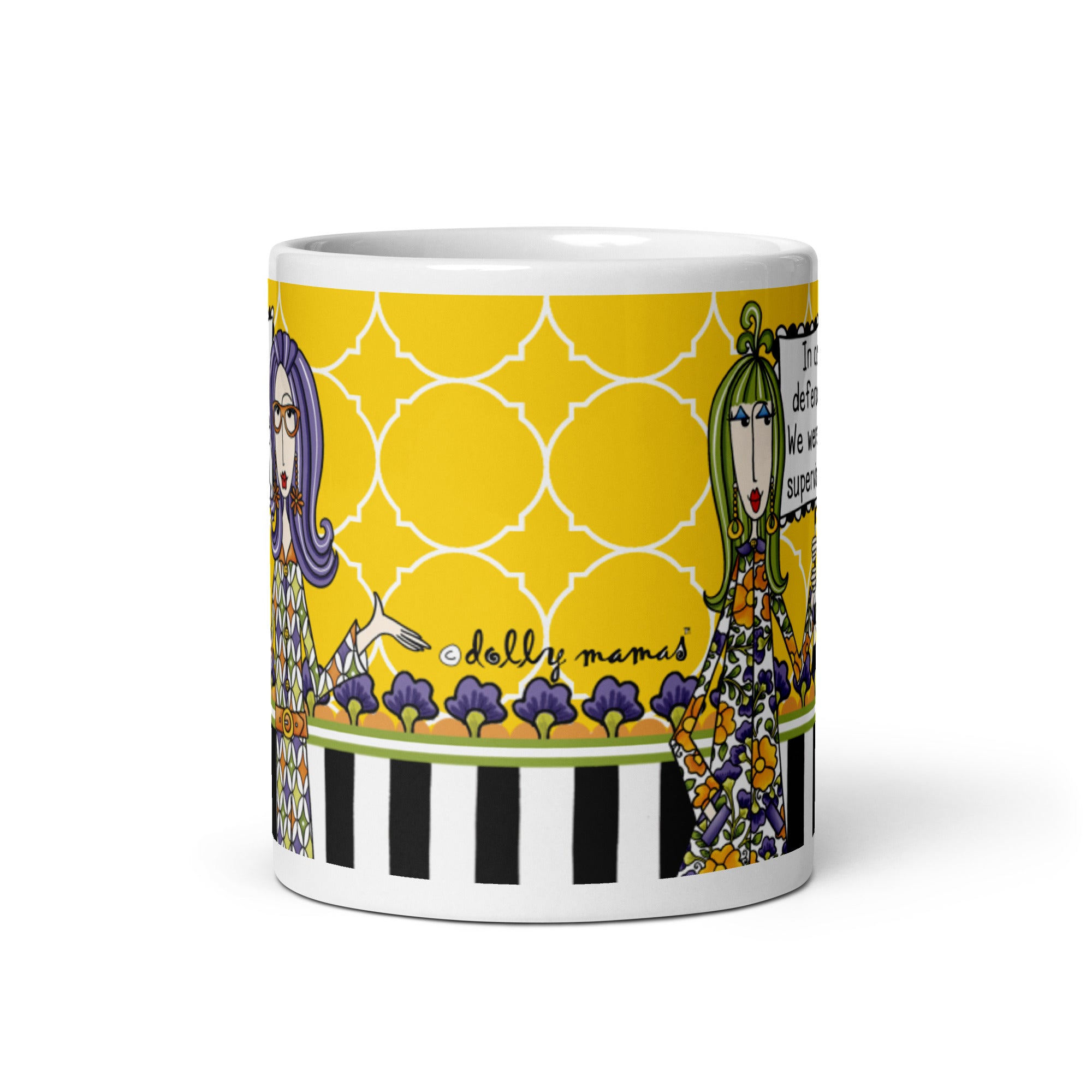 Funny Best Friend Coffee Mug – In Our Defense… We Weren’t Supervised. | Dolly Mama mug