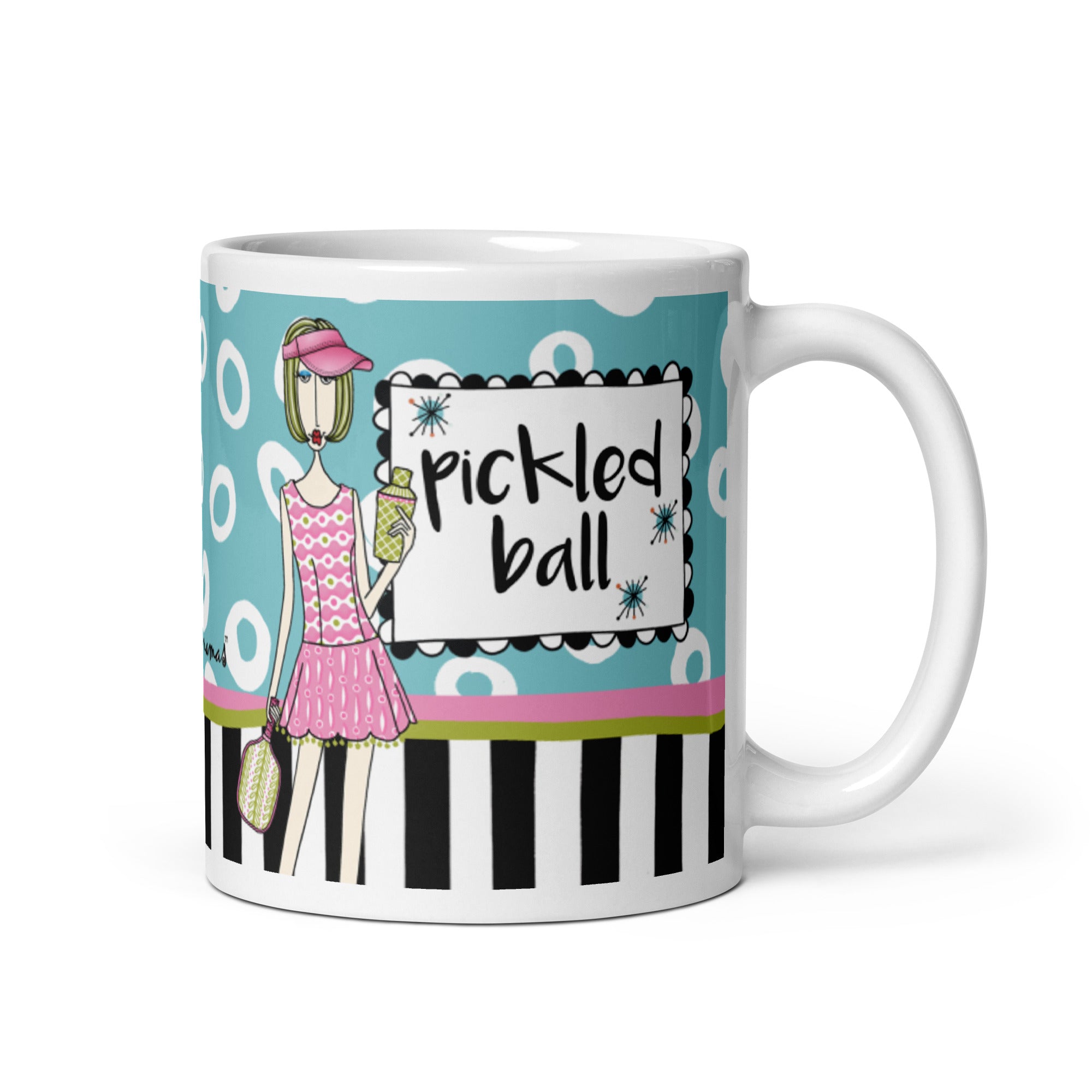 Funny Pickleball Coffee Mug – Pickled Ball. | Dolly Mama mug