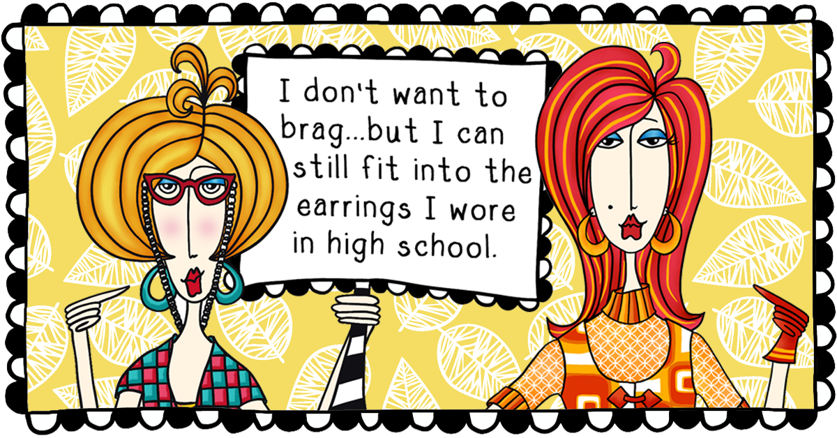 I've drawn Dolly Mamas for 25+ years-Then I became them all.