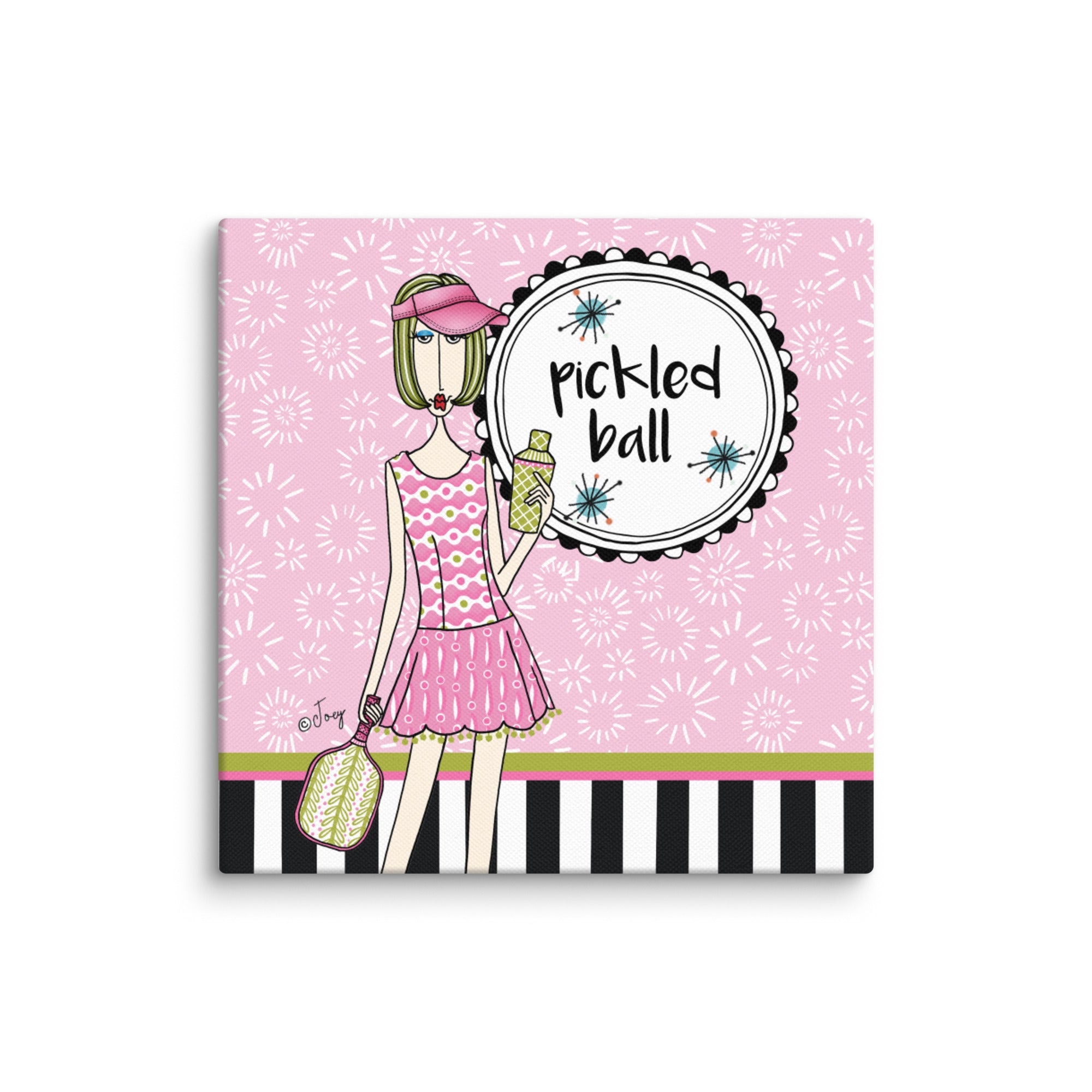 Dolly Mama Canvas Print, Pickeld Ball.