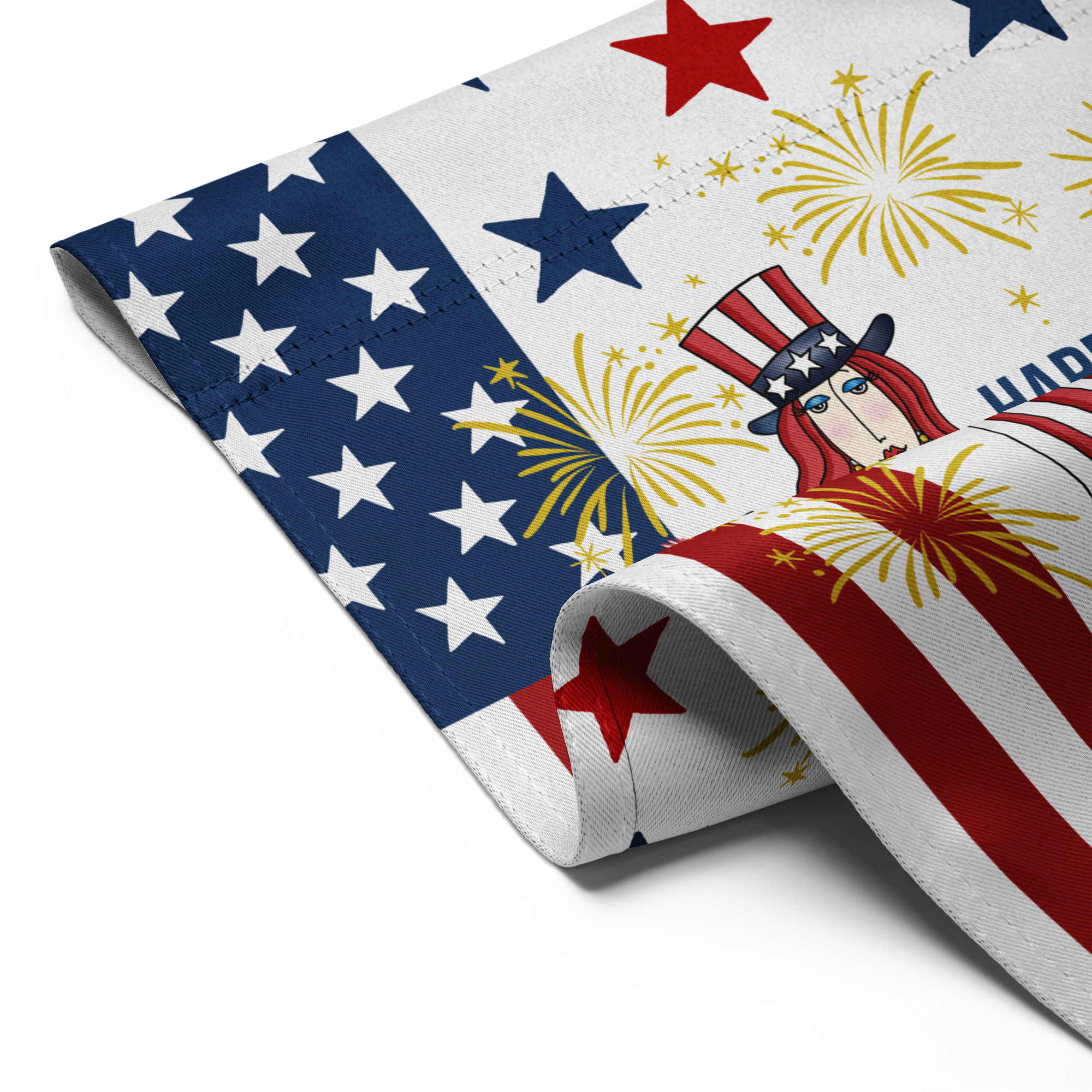 Dolly Mama Garden Flag – Happy 250th – Our mid-life crisis