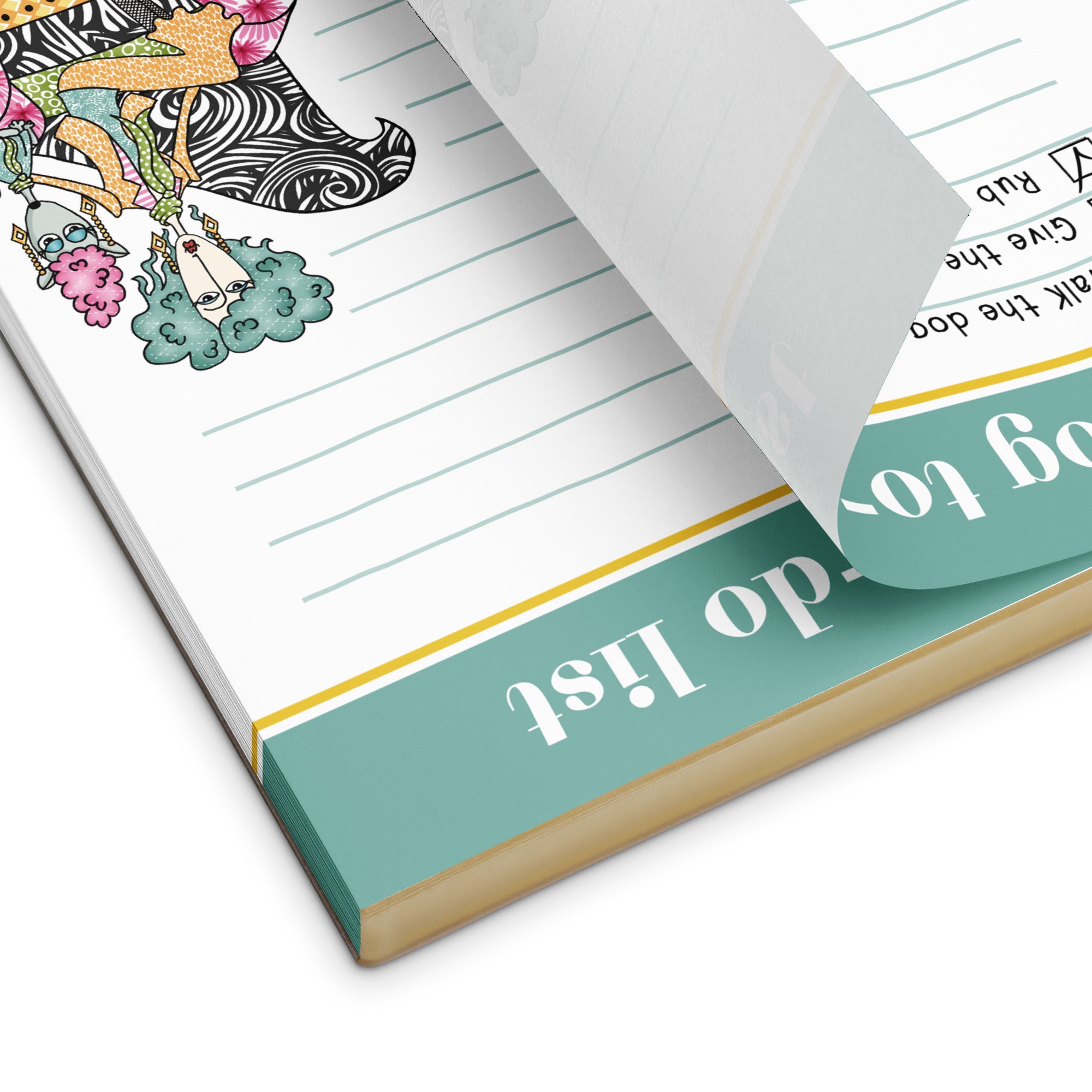 Funny Dog Lover Notepad for Women – Dog To-Do List | Dolly Mama Notepad