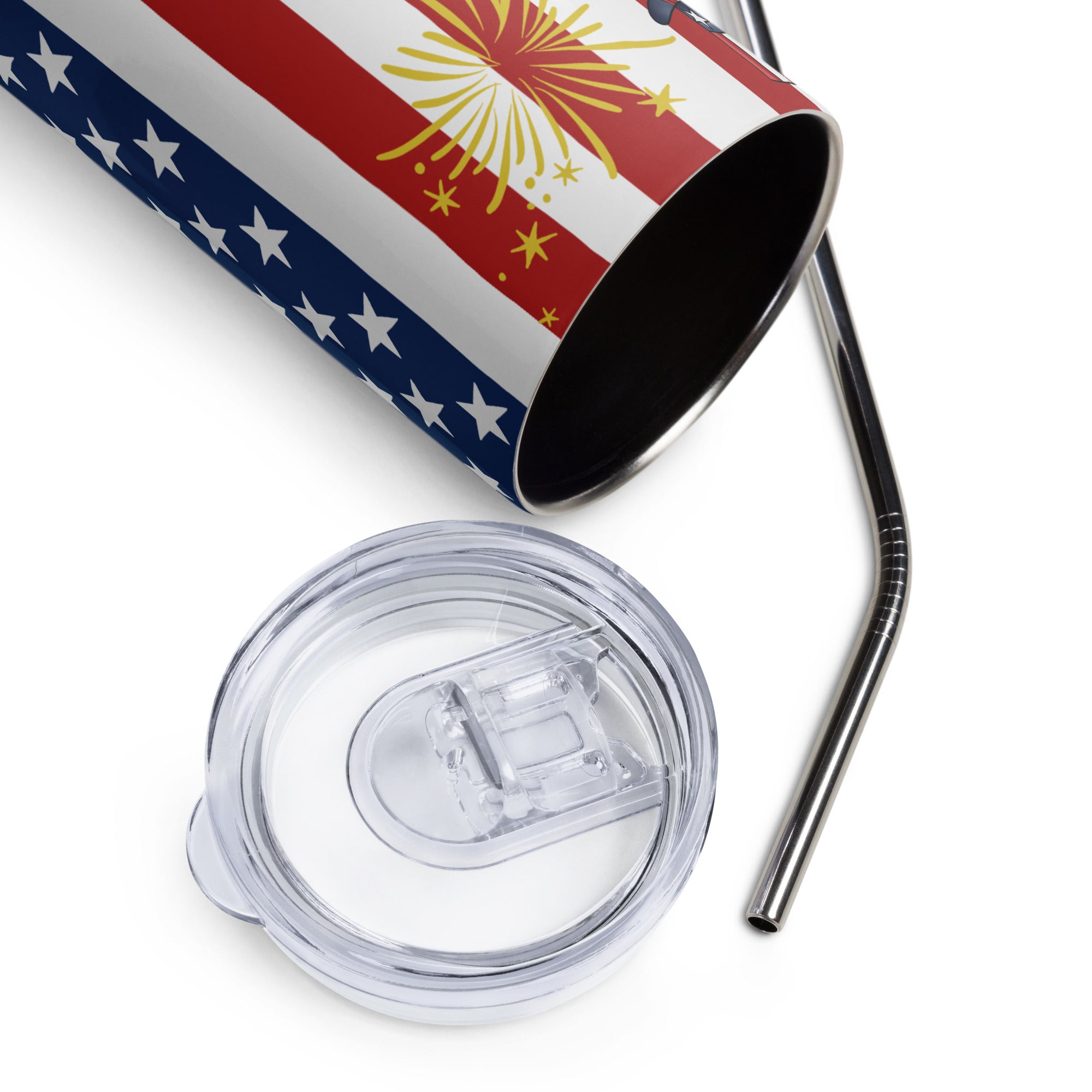 Dolly Mama stainless steel tumbler– Happy 250th. Our mid-life crisis.